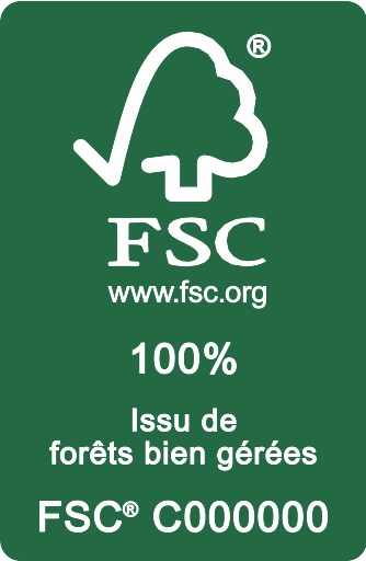 Label FSC 100%